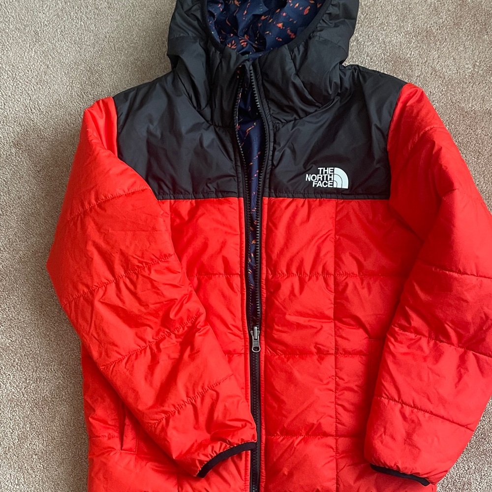 The North Face Burnt Orange Reversible Coat